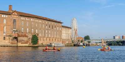 EXCURSION EN KAYAY AU COUCHER DU SOLEIL SUR CANAL DU MIDI